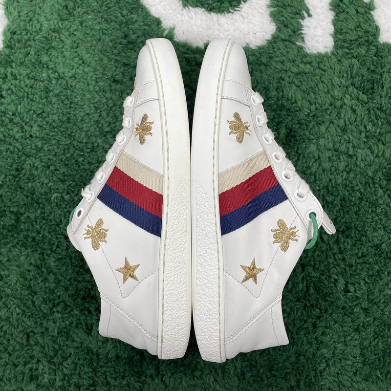 Gucci Gucci Ace Bee and Star Low-top Sneakers Size US 6 / IT 36 - 6 Thumbnail