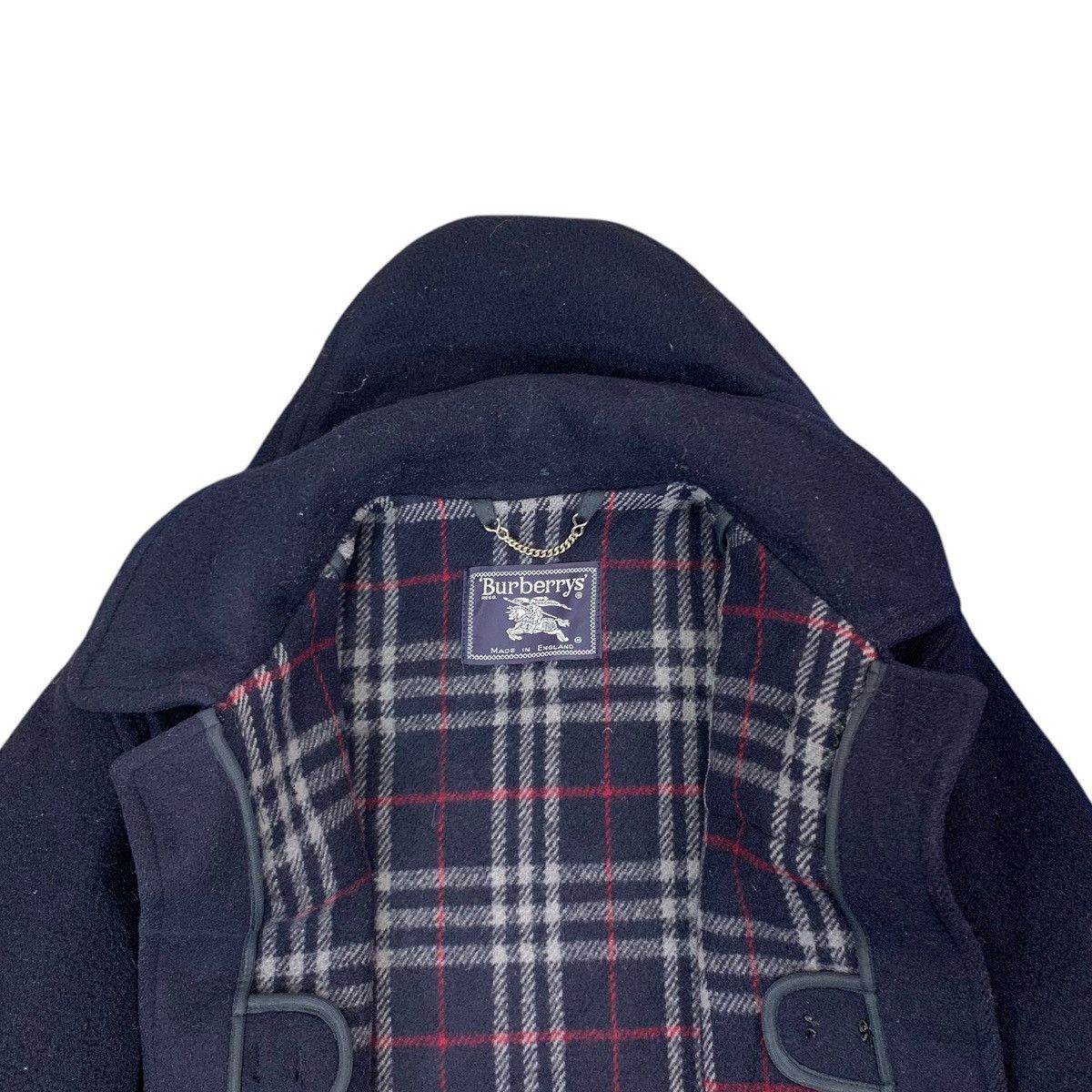 Burberry × Burberry Prorsum VINTAGE BURBERRYS OF LONDON TARTAN DUFFLE COAT Size US M / EU 48-50 / 2 - 3 Thumbnail