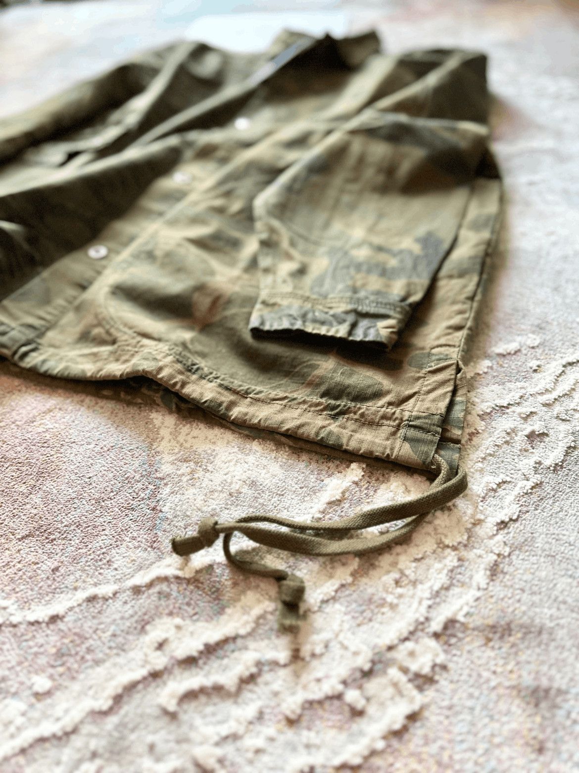 Sz 4 Undercover Military Camo Jacket