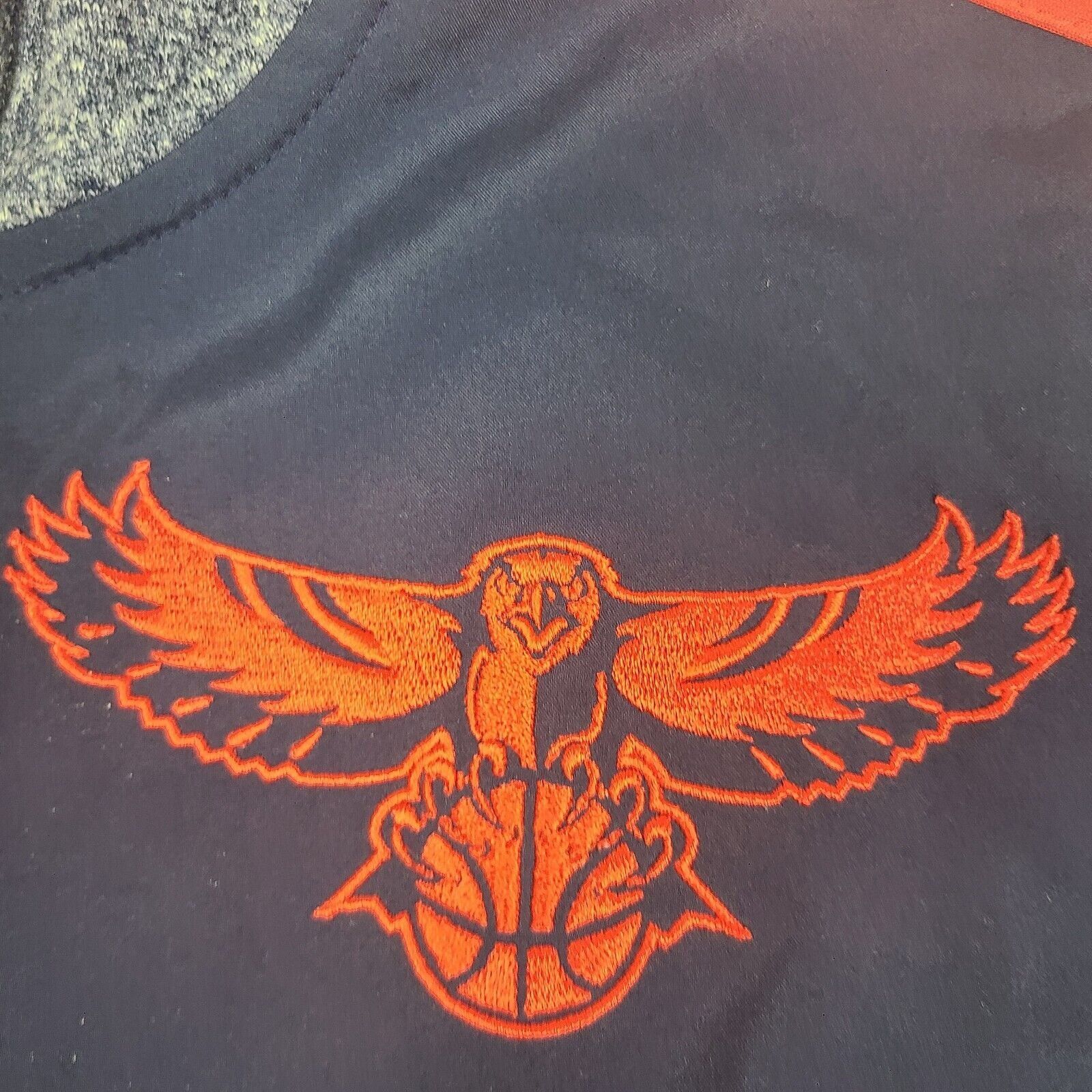 Adidas Atlanta Hawks Adidas NBA Basketball Hooded Sweatshirt XL Blu Size US XL / EU 56 / 4 - 3 Thumbnail