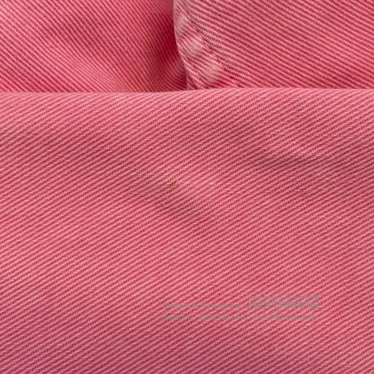 Balenciaga Balenciaga Pink Washed Denim Jacket XS. Size US XS / EU 42 / 0 - 4 Thumbnail