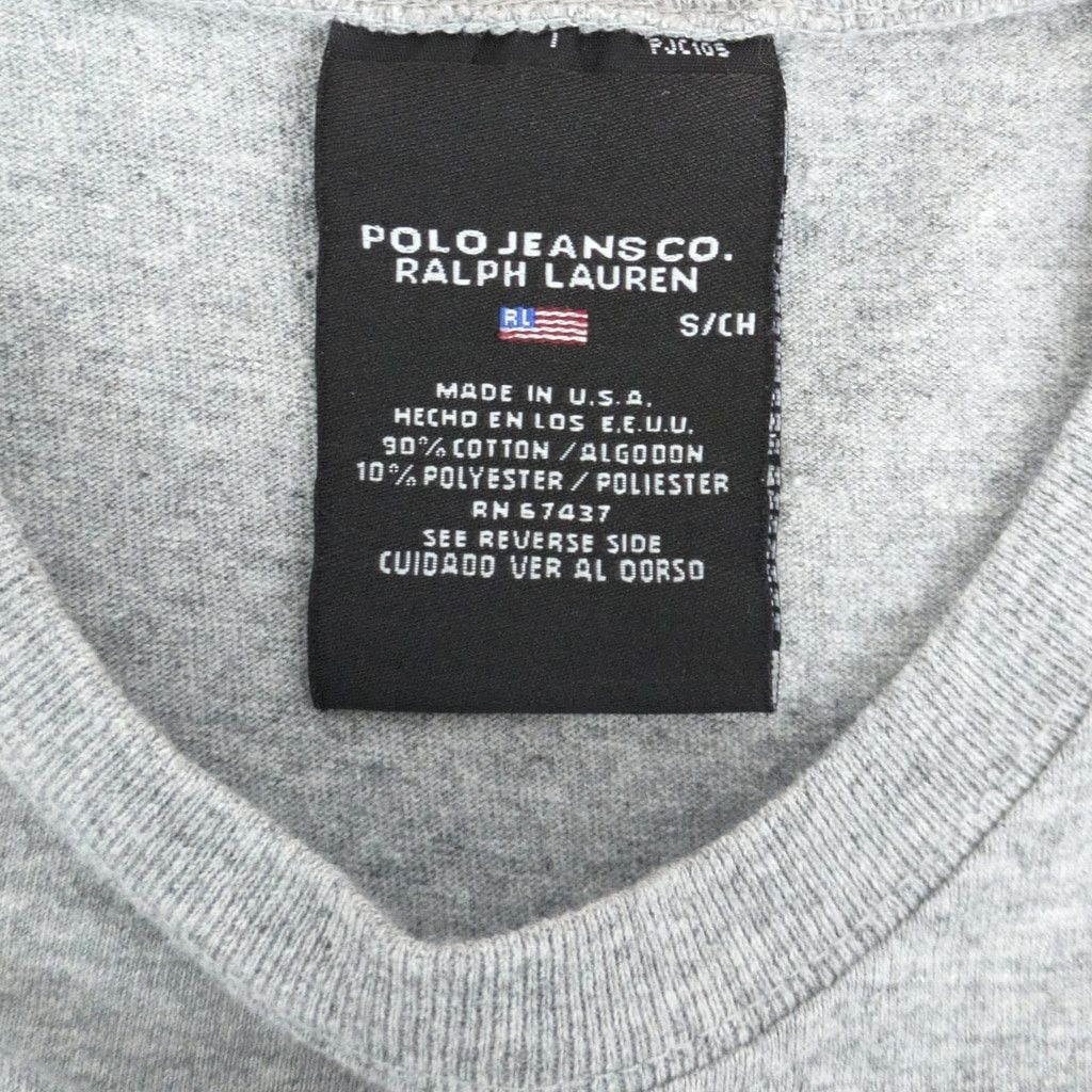 Polo Ralph Lauren Vintage USA Made Ralph Lauren; Polo Jeans T-Shirt Size S / US 4 / IT 40 - 2 Thumbnail
