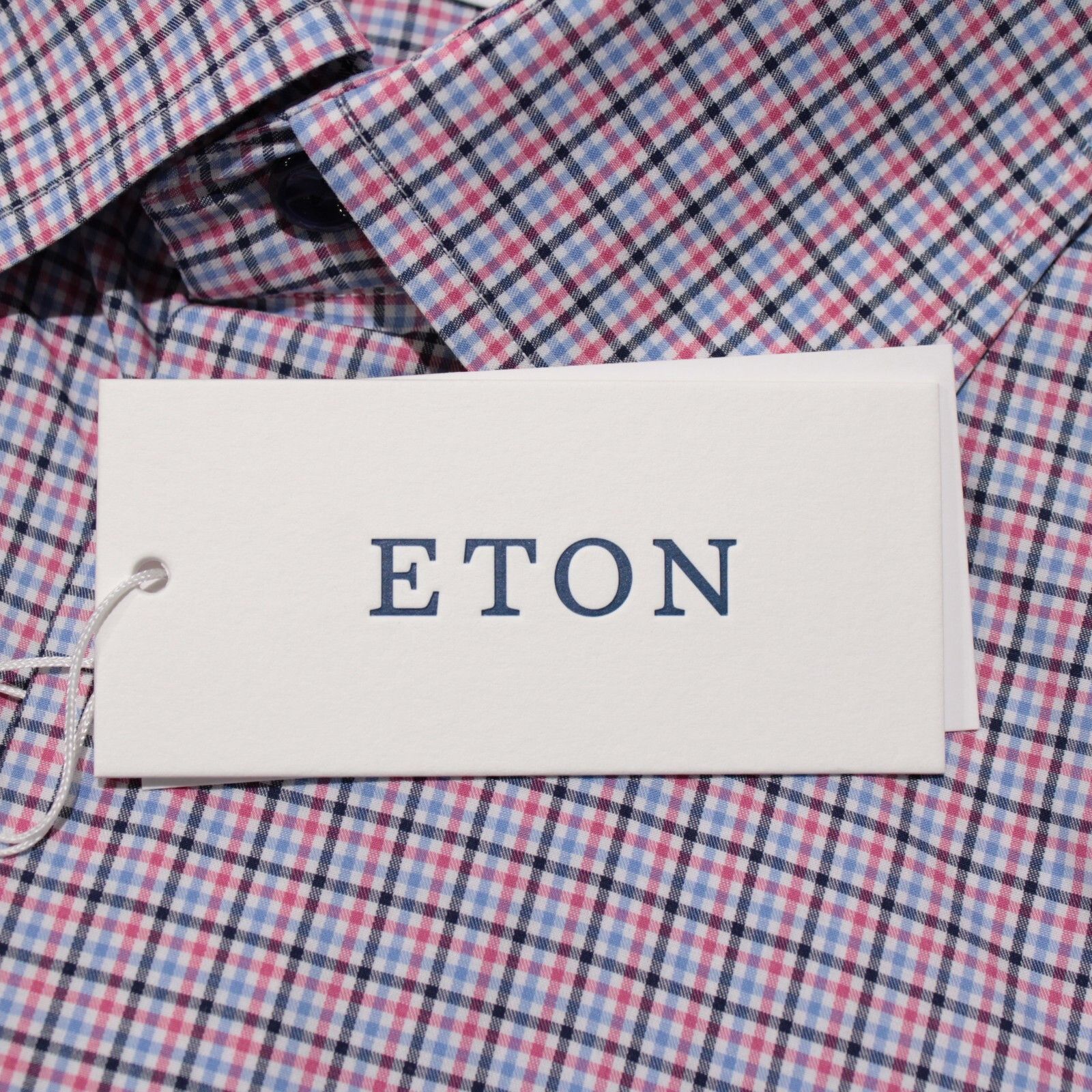 Eton Eton New with tags Shirt Size XL US In Blue Size US XL / EU 56 / 4 - 2 Thumbnail