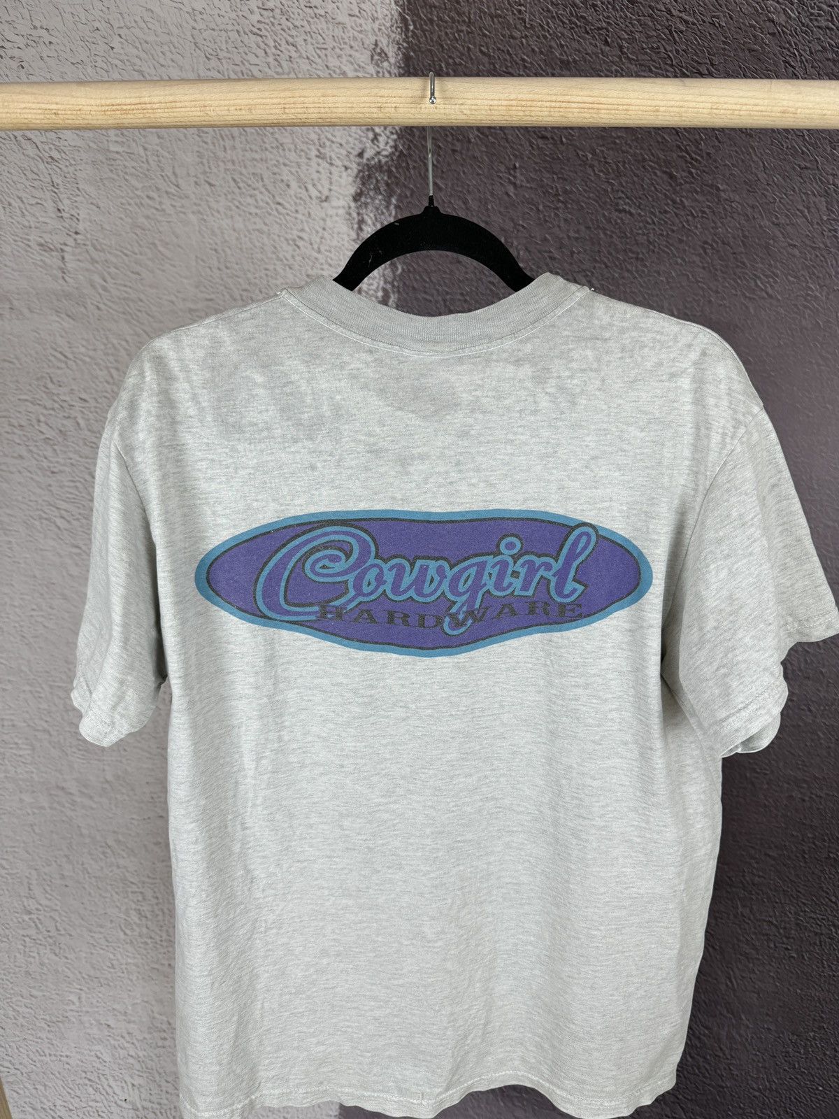 Japanese Brand Cowgirl Hardware OG vintage big logo tee shirt Size US M / EU 48-50 / 2 - 11 Thumbnail
