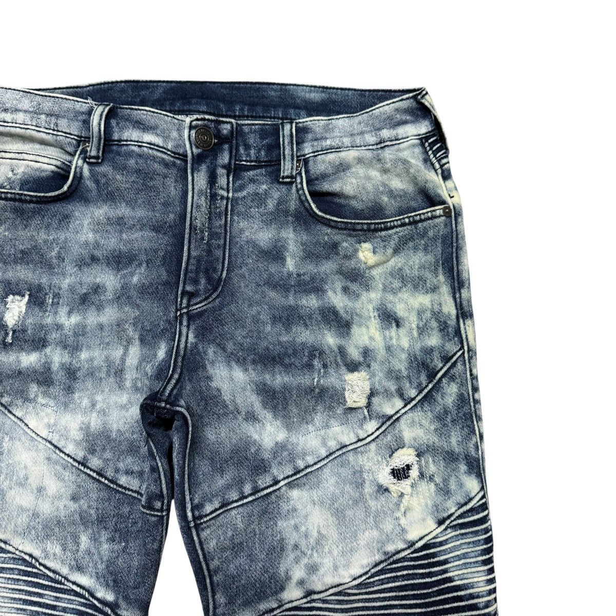 True Religion True Religion Rocco Denim Biker Jeans Size US 34 / EU 50 - 5 Thumbnail