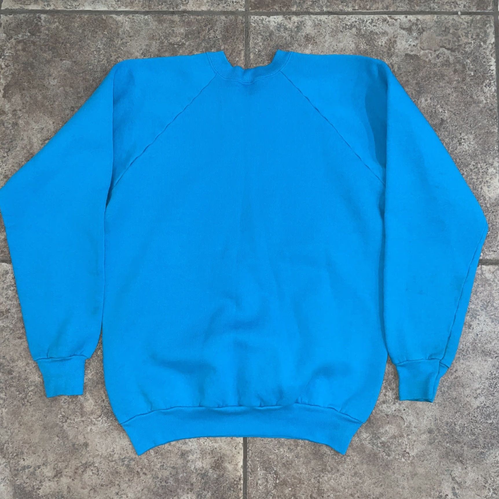 Fruit Of The Loom VINTAGE Fruit Of The Loom BLUE Hunts Pullover Sweatshirt Mens XL USA Hunter Style Size US XL / EU 56 / 4 - 4 Thumbnail