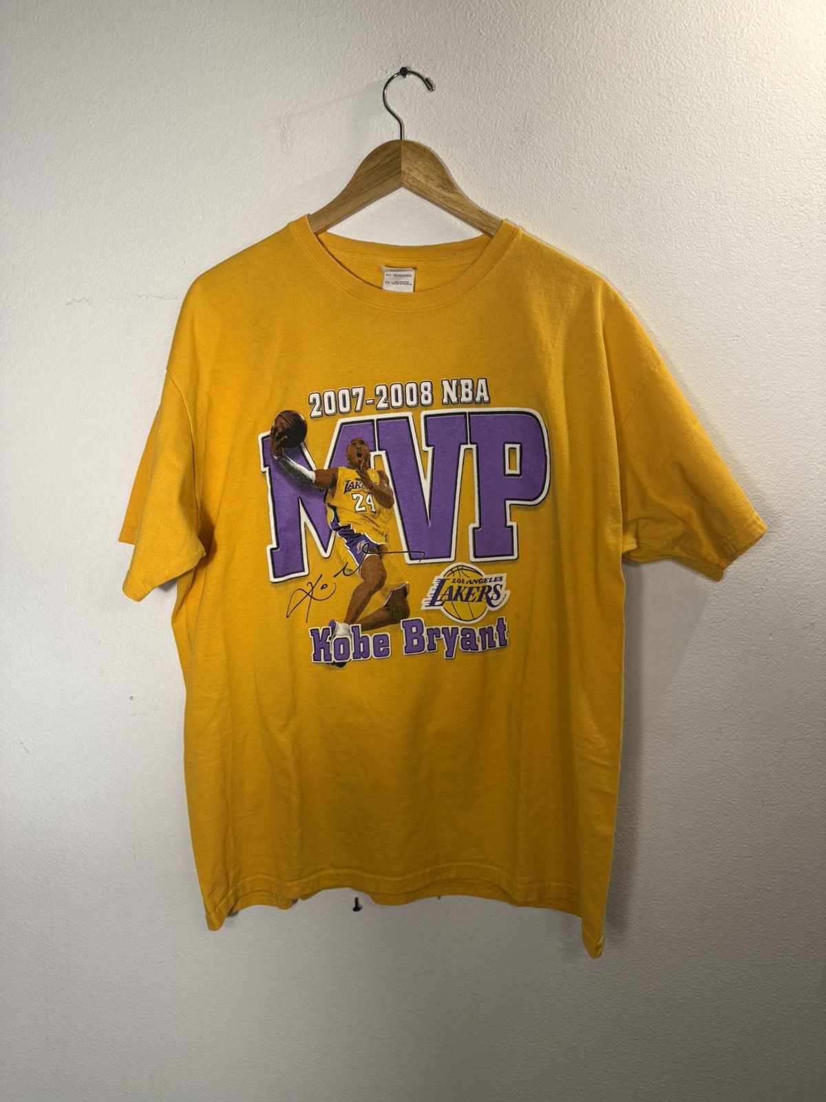 NBA Kobe Bryant Lakers NBA MVP 2007-2008 Size US XL / EU 56 / 4 - 1 Thumbnail