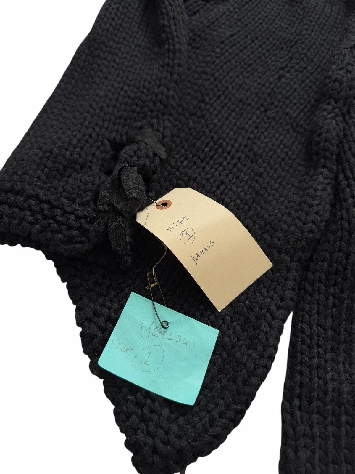 Greg Lauren 2012 OG “The Chunky Loner” Knitter Jacket (Cashmere Alpaca) Size US XS / EU 42 / 0 - 3 Thumbnail