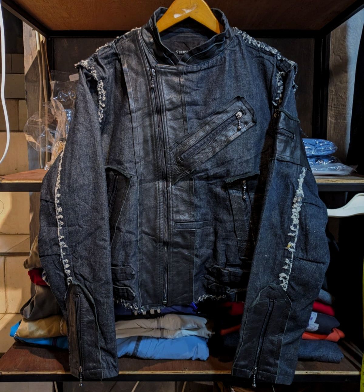 Yasuyuki Ishii Yasuyuki Ishii Leather Zip Jacket Size US M / EU 48-50 / 2 - 1 Thumbnail