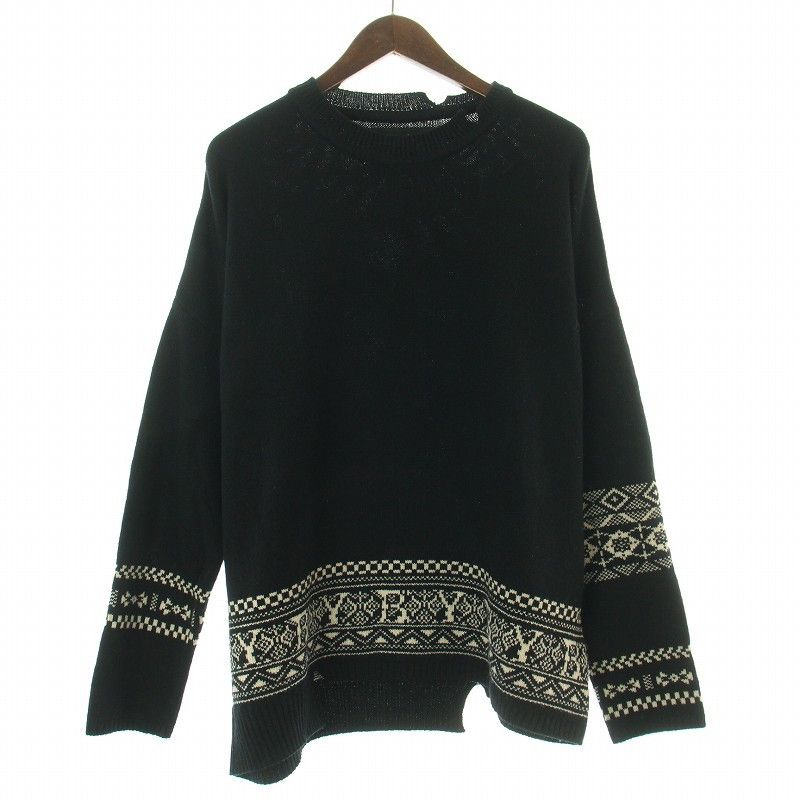 Yohji Yamamoto YOHJI YAMAMOTO BLACK AND BLACK Knit Size US M / EU 48-50 / 2 - 1 Thumbnail