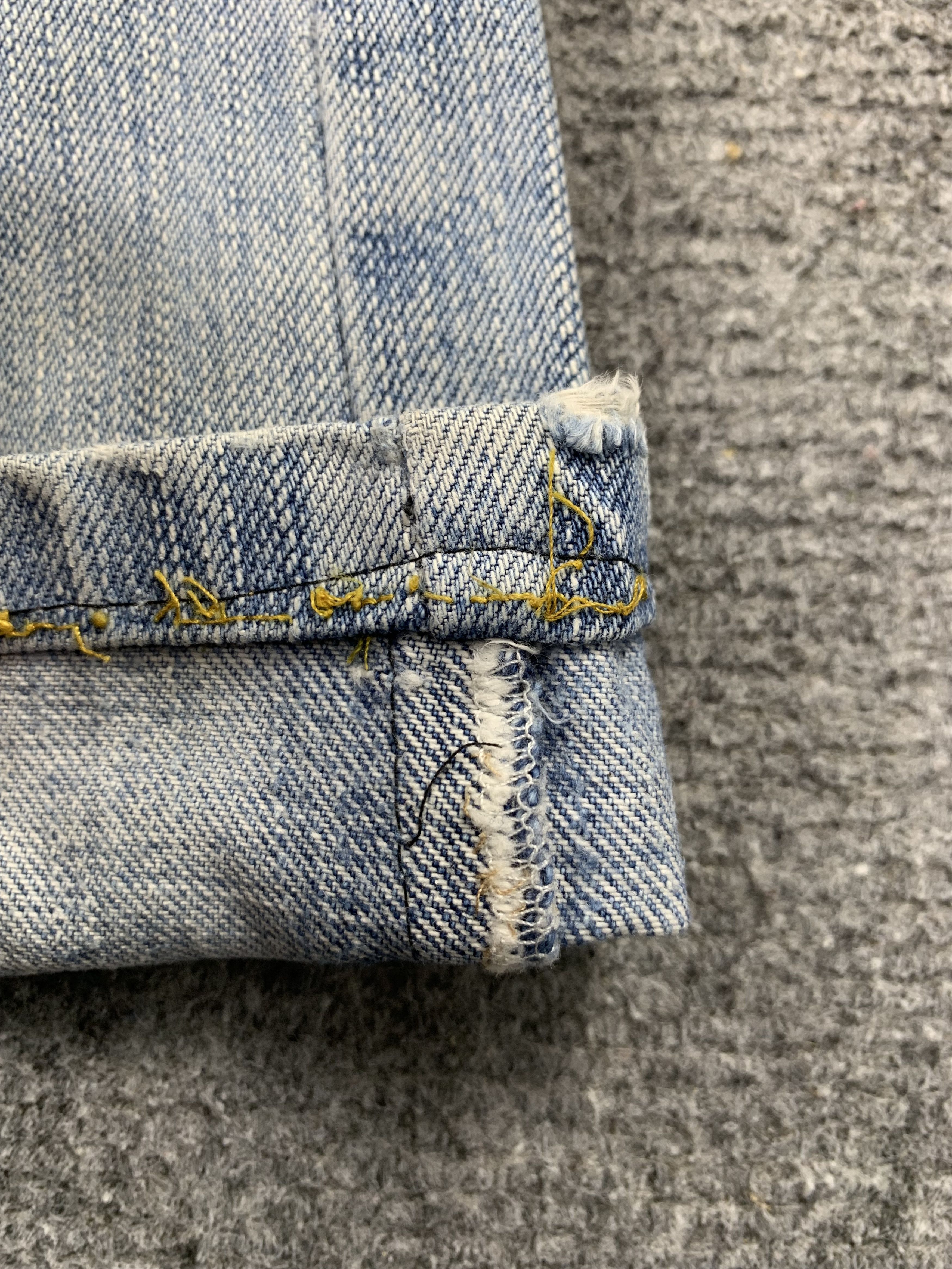 Levi's Vintage Levis 506 Light Wash Jeans DP2159 Size US 30 / EU 46 - 4 Thumbnail