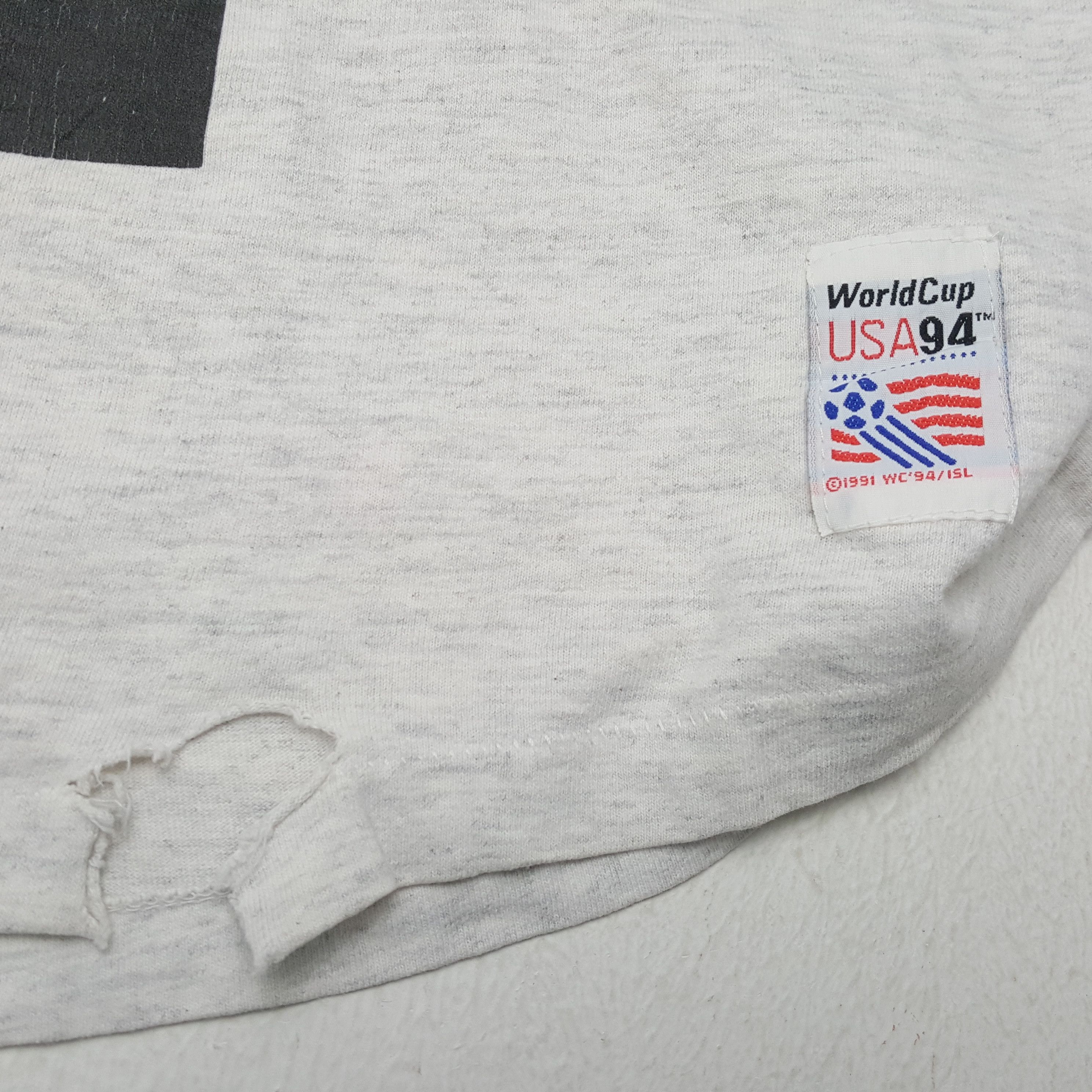 Adidas × Vintage ADIDAS WORLD CUP 1994 USA Promo Style Vintage Tshirt Size US XL / EU 56 / 4 - 5 Thumbnail