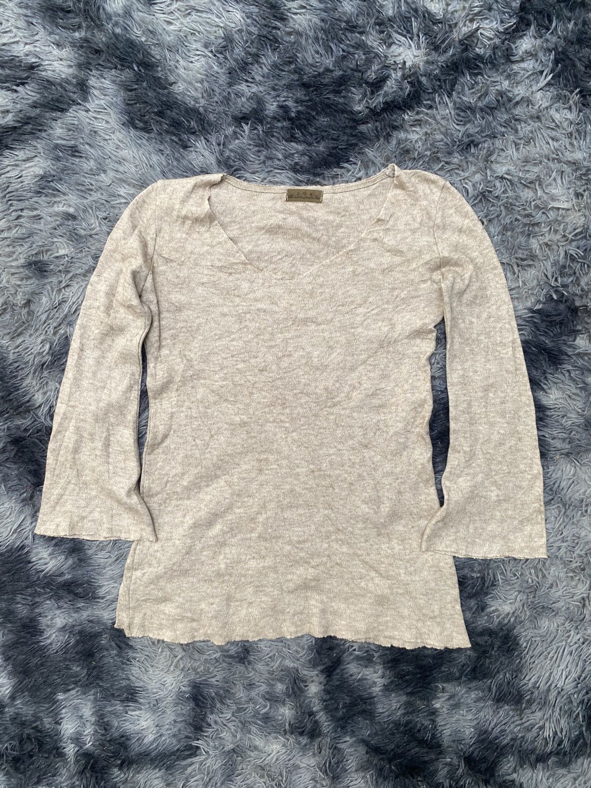 GOA G.o.a longsleeve wideneck knitwear Size US L / EU 52-54 / 3 - 1 Thumbnail