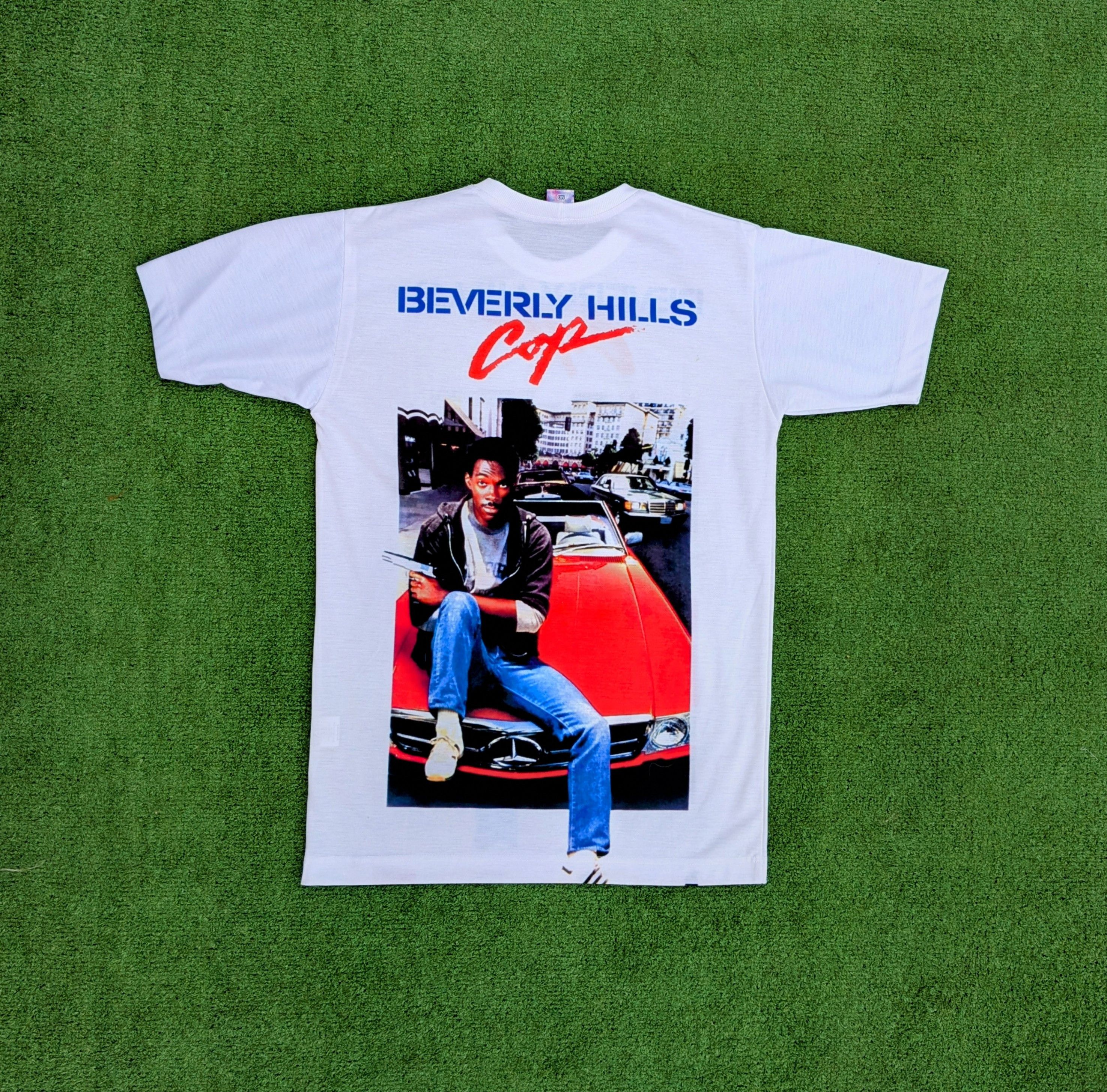 RageOn Beverly Hills Cop Eddie Murphy 2Side 1984 Movie Poster Shirt Size US M / EU 48-50 / 2 - 4 Thumbnail