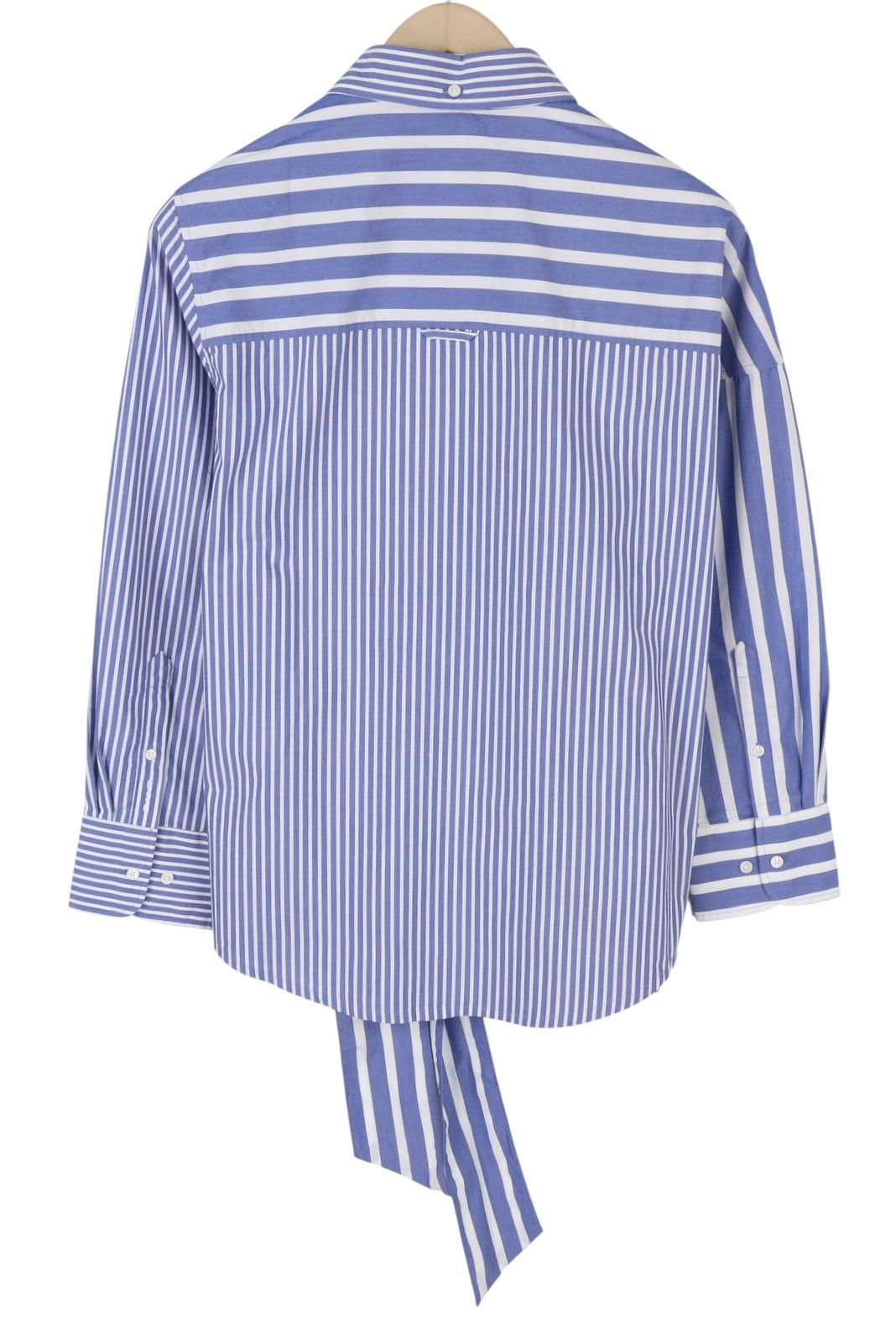 Gant TECH PREP MIX STRIPE EU40 College Blue Belted Shirt 87530 Size L / US 10 / IT 46 - 2 Thumbnail