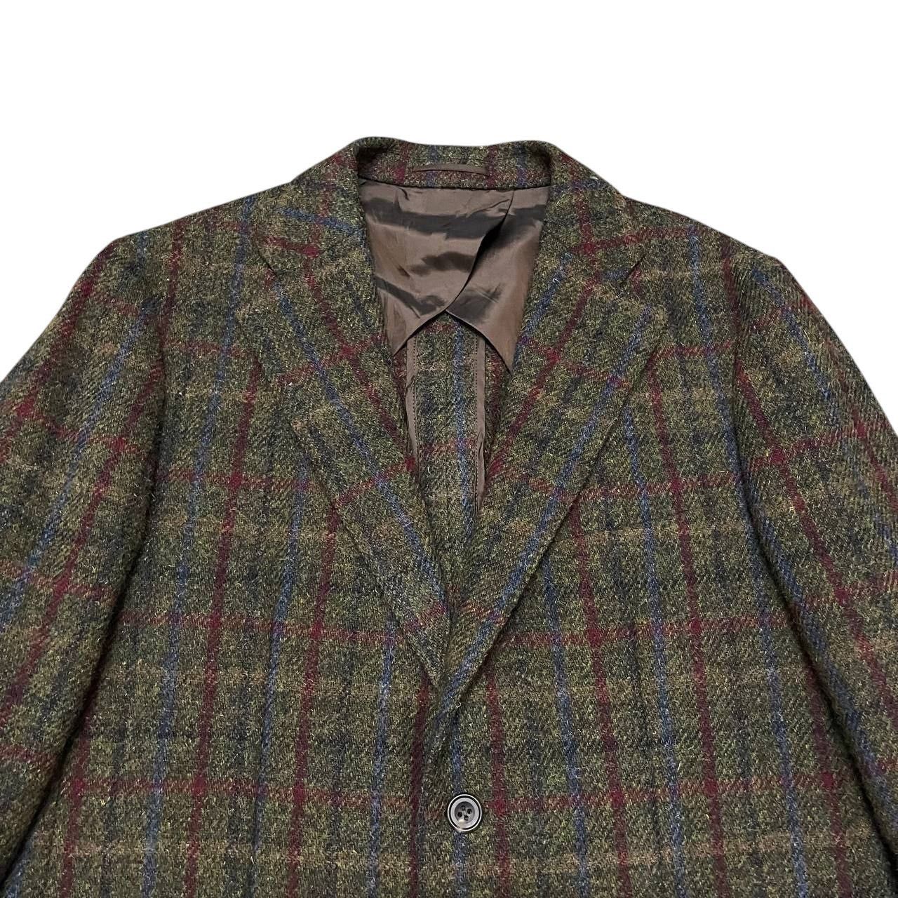Harris Tweed Vintage Harris Tweed Wool Coat Blazer Size US M / EU 48-50 / 2 - 2 Thumbnail