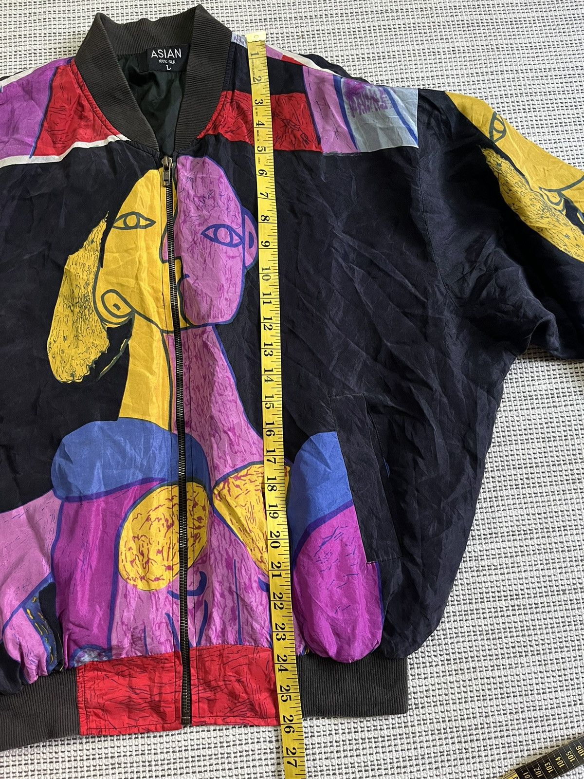 Vintage Vintage Picasso bomber Jacket Size US L / EU 52-54 / 3 - 6 Thumbnail