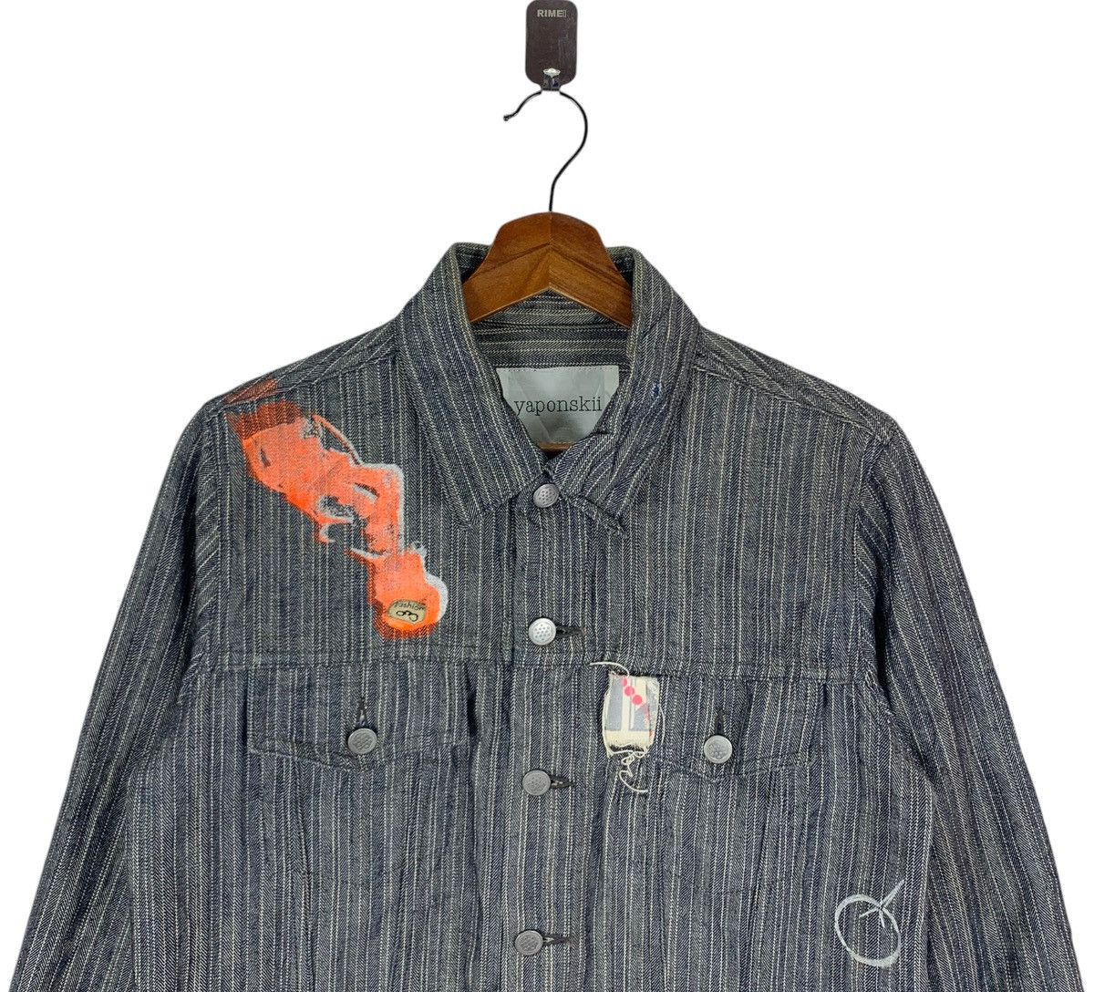 Yaponskii VINTAGE YAPONSKII JAPANESE MONOMANIA DENIM TRUCKERS Size US S / EU 44-46 / 1 - 3 Thumbnail