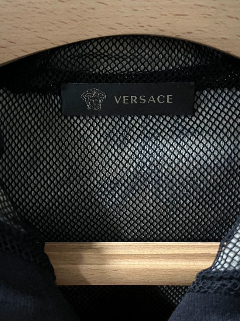 Versace Baroque printed jacket sweatshirt jacket