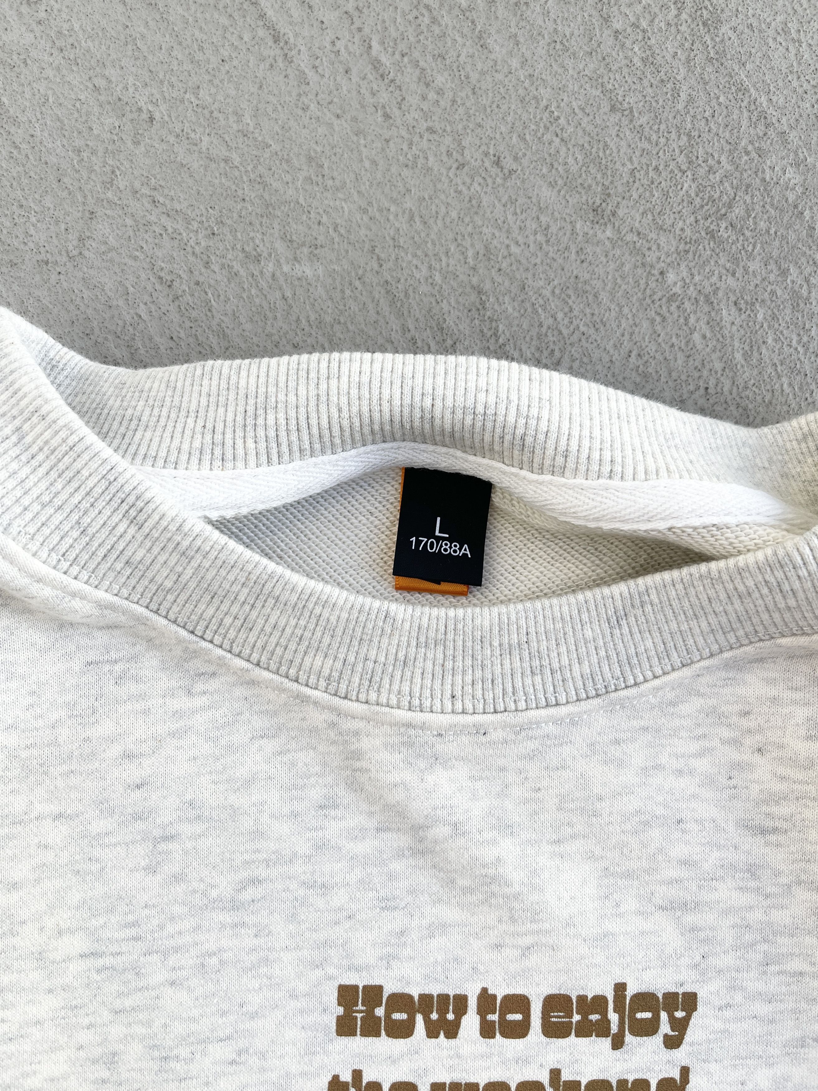 Japanese Brand × Vintage STEAL! Y2K Japanese Sleeping All Day Sweatshirt Size US L / EU 52-54 / 3 - 5 Thumbnail