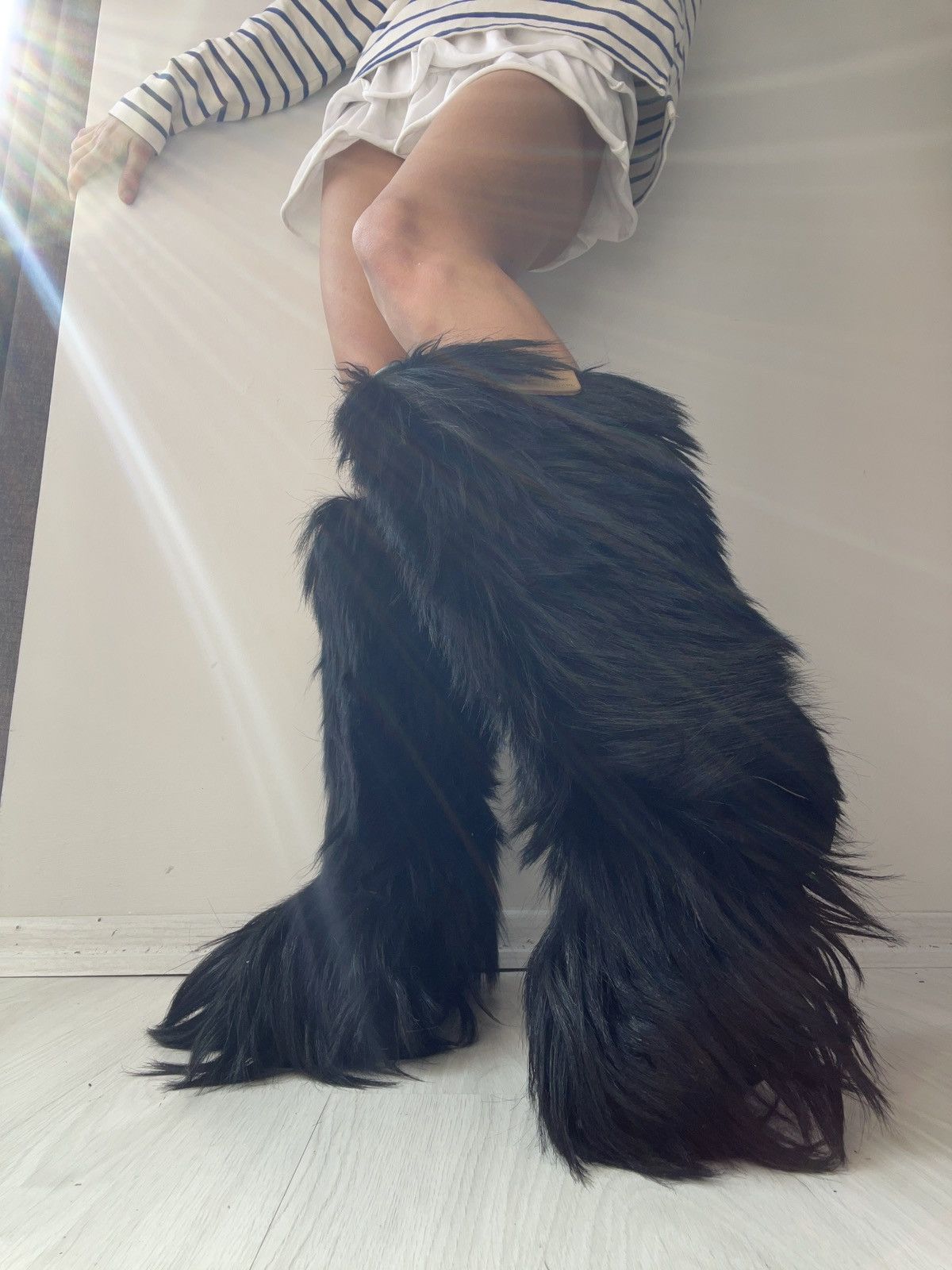 Vintage Italian Oscar yeti boots Size US 8.5 / IT 38.5 - 1 Thumbnail
