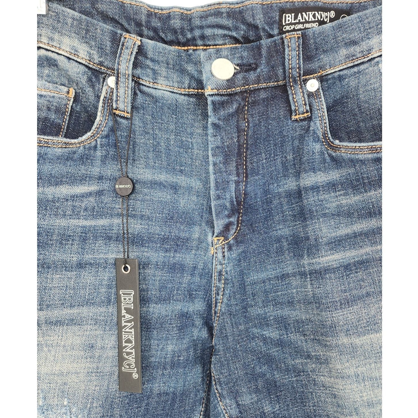 BLANKNYC Blank NYC Let It Roll Distressed Ankle Jeans Women’s Size 29 Size 29" - 5 Thumbnail