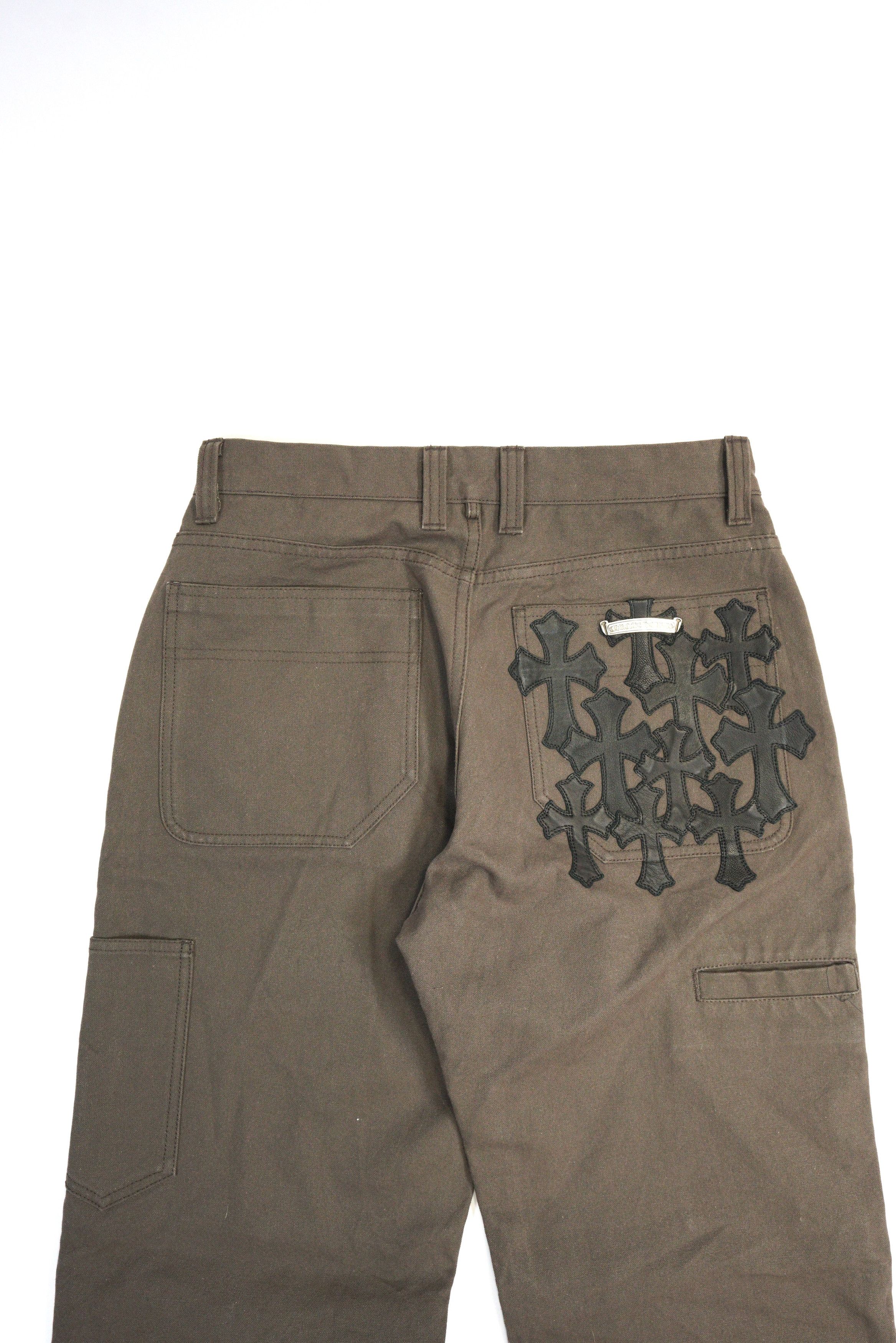 Chrome Hearts Chrome Hearts 'Brown' 13 Patch Work Pants - 36 Size US 36 / EU 52 - 9 Thumbnail