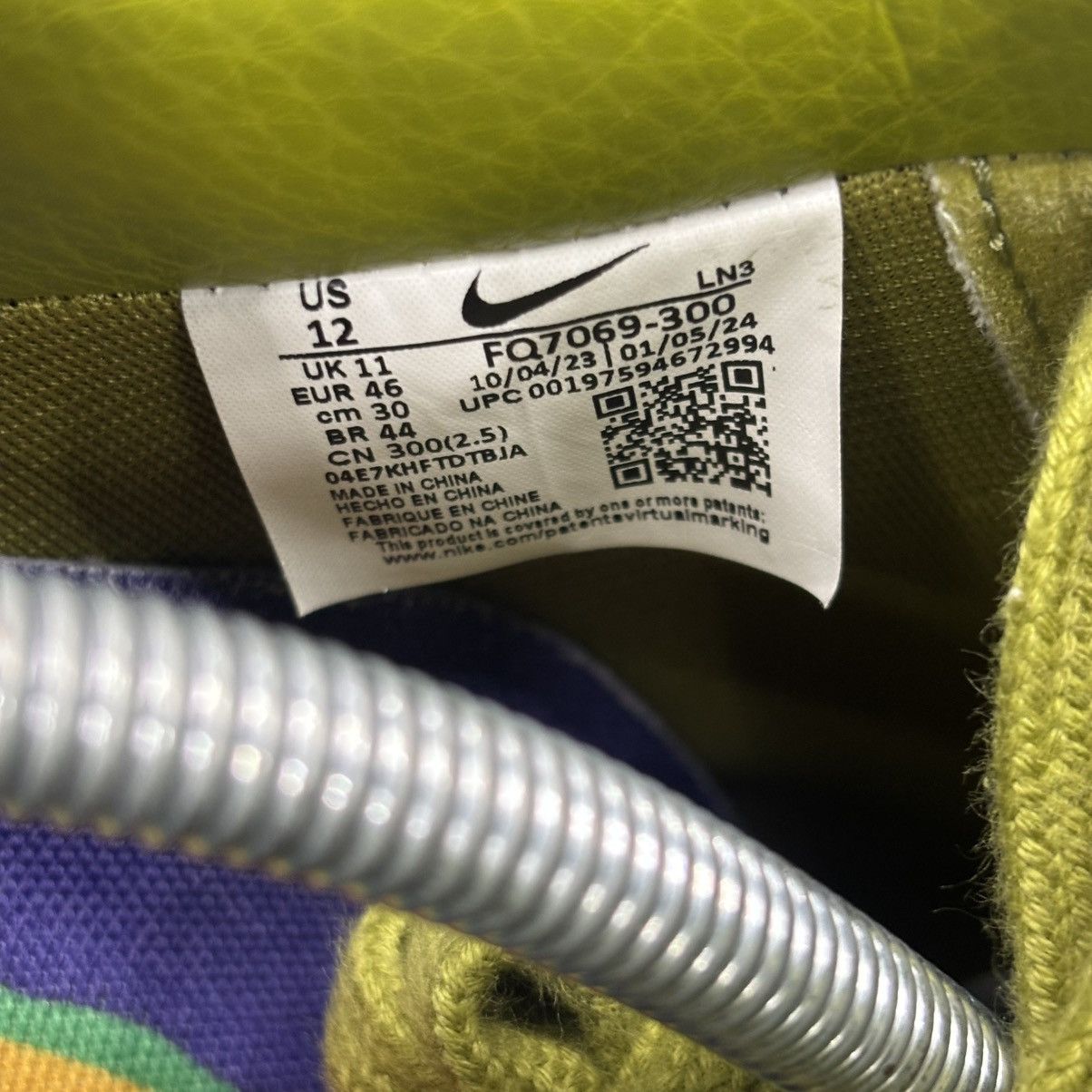 Cactus Plant Flea Market × Nike Nike X Cactus Plant Flea Market Air Force 1 Low “Moss” Size US 12 / EU 45 - 7 Thumbnail