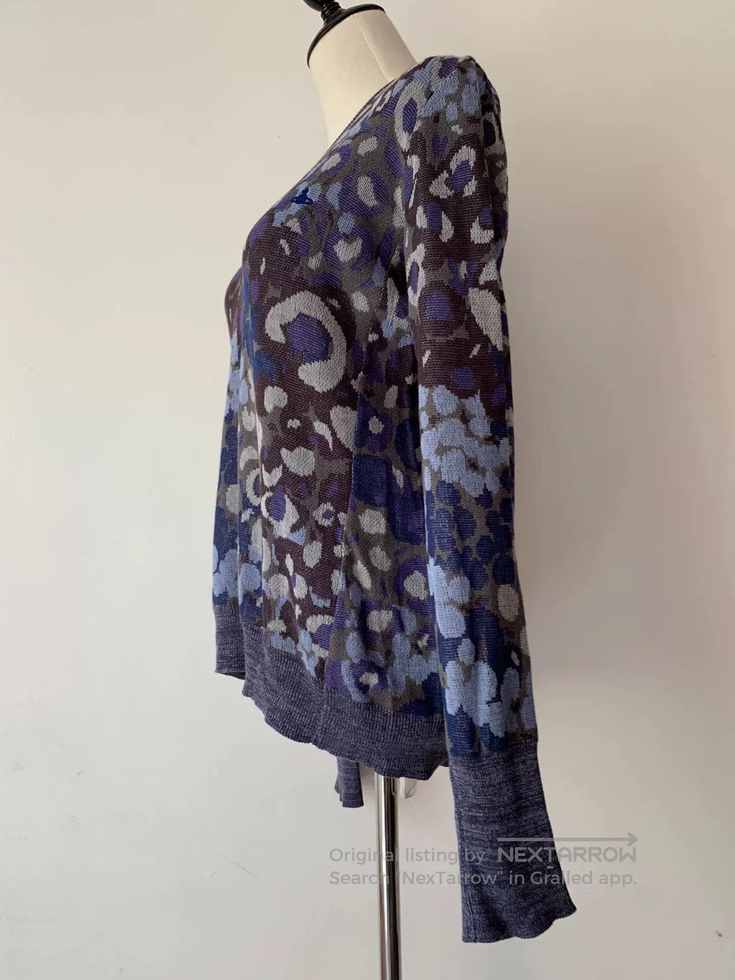 Vivienne Westwood Vivienne Westwood Leopard Print Knit Top. Size M / US 6-8 / IT 42-44 - 3 Thumbnail