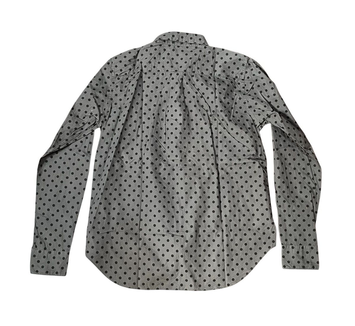 Comme des Garcons Black cdg AD2012 polkadot wool pocket button up shirt Size US S / EU 44-46 / 1 - 6 Thumbnail