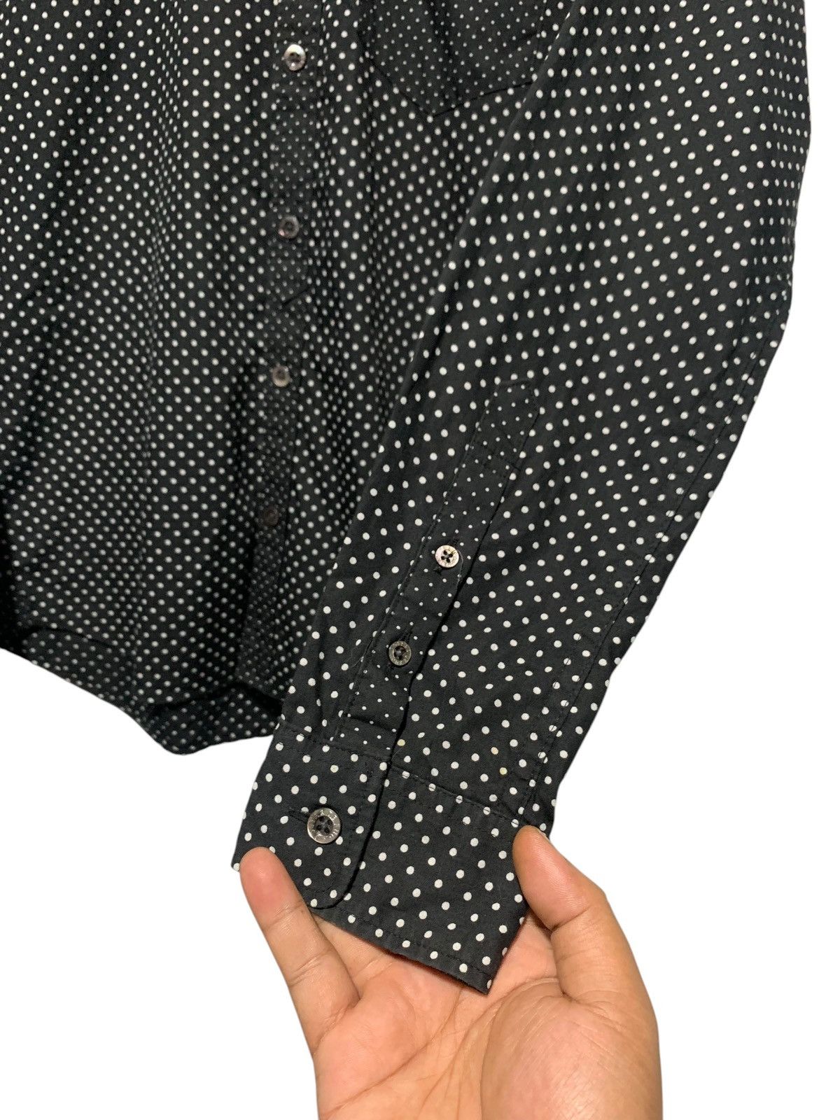 GOSTAR DE FUGA Gostar De Fuga gothic polka dot button down shirt LGB style Size US S / EU 44-46 / 1 - 4 Thumbnail