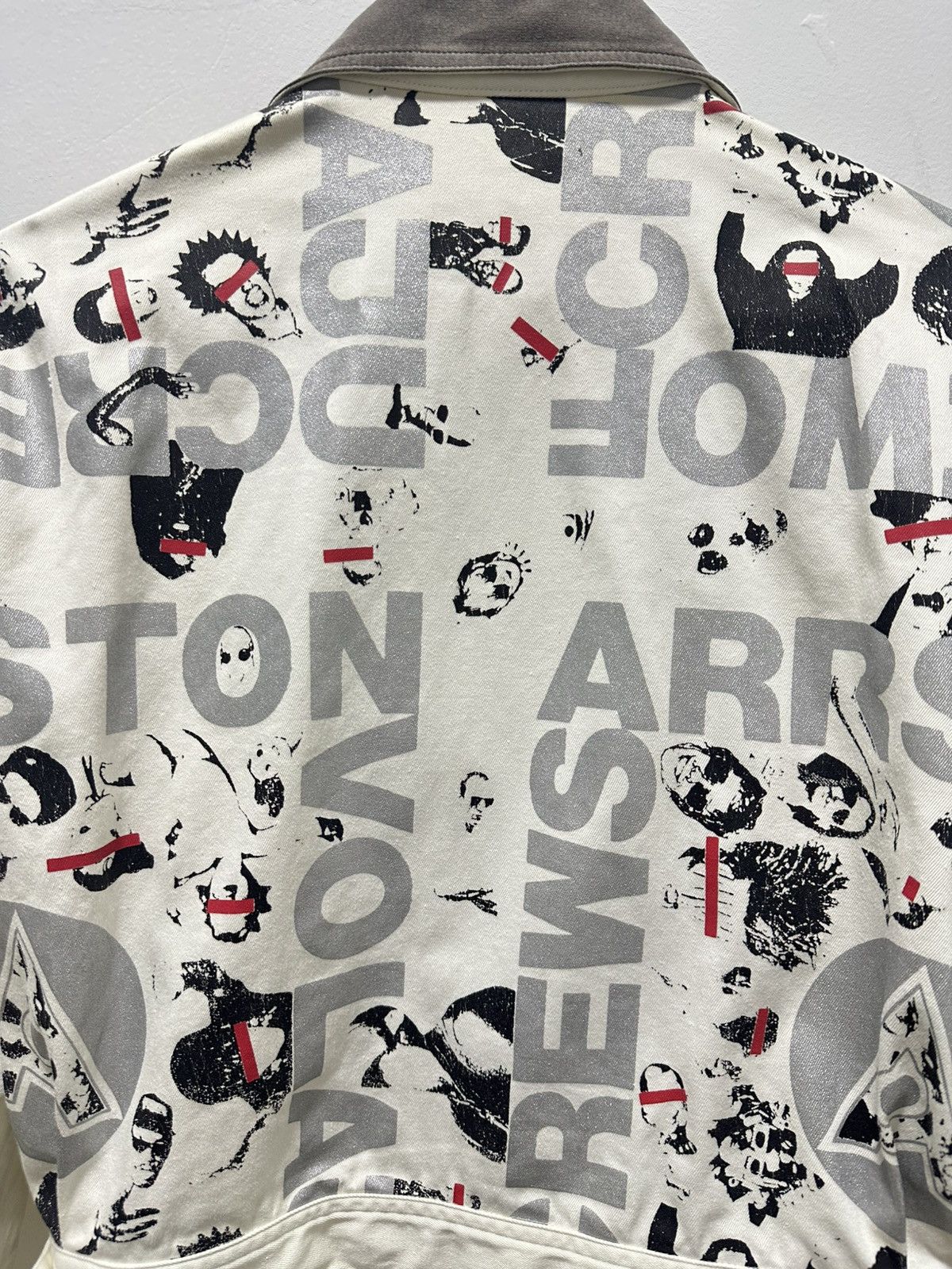 Designer × Japanese Brand Arrston Volaju Kohshin Satoh Pop Art Double Collar Jacket Size US M / EU 48-50 / 2 - 12 Thumbnail