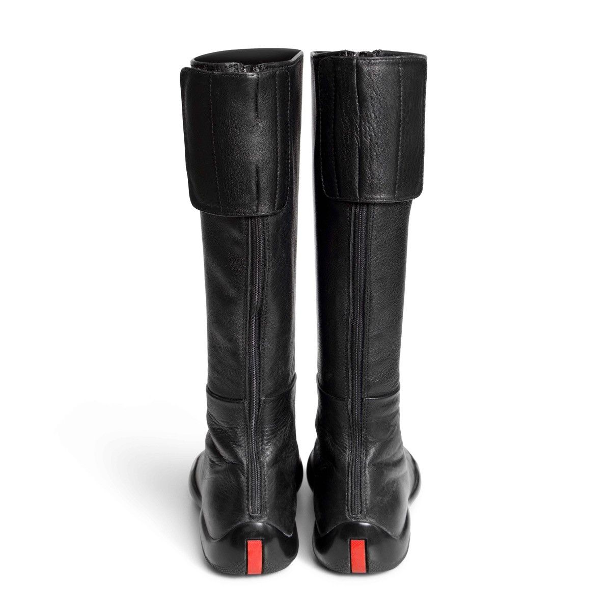 Prada SS99 VIBRAM SOLE BOOTS Size US 6.5 / IT 36.5 - 4 Thumbnail