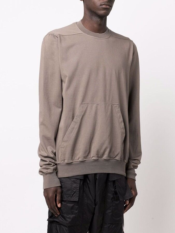 Rick Owens Drkshdw Rick Owens Drkshdw Pouch-Pocket Crewneck Sweatshirt Size US S / EU 44-46 / 1 - 5 Thumbnail