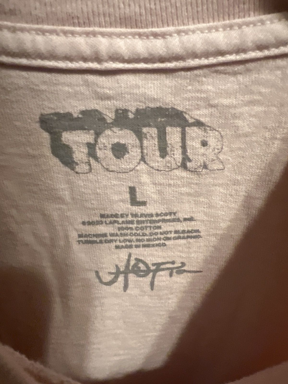 Travis Scott TRAVIS SCOTT UTOPIA TOUR T-SHIRT Size US L / EU 52-54 / 3 - 4 Thumbnail
