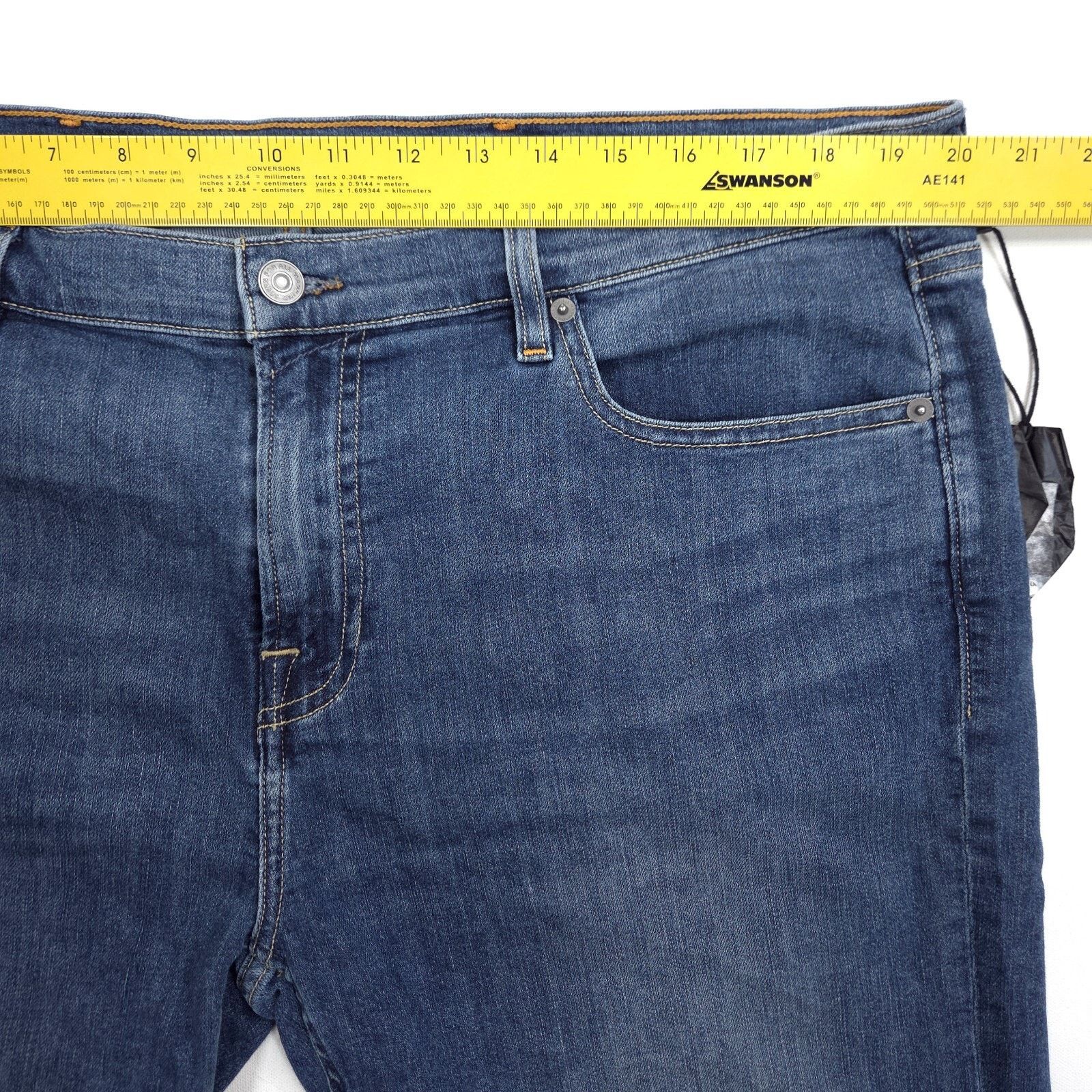 7 For All Mankind 7 Seven For All Mankind Slimmy Jeans Mens 40x32 NWT Size US 40 / EU 56 - 8 Thumbnail