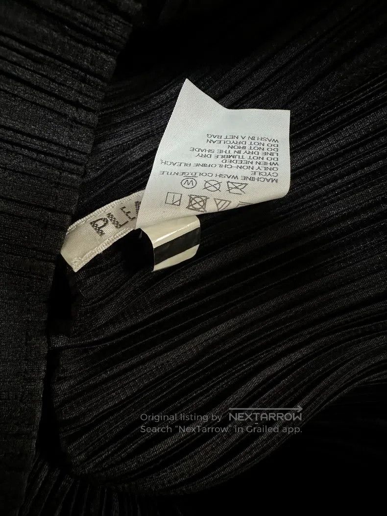 Issey Miyake Issey Miyake Black Long-Sleeve Top Size L / US 10 / IT 46 - 6 Thumbnail