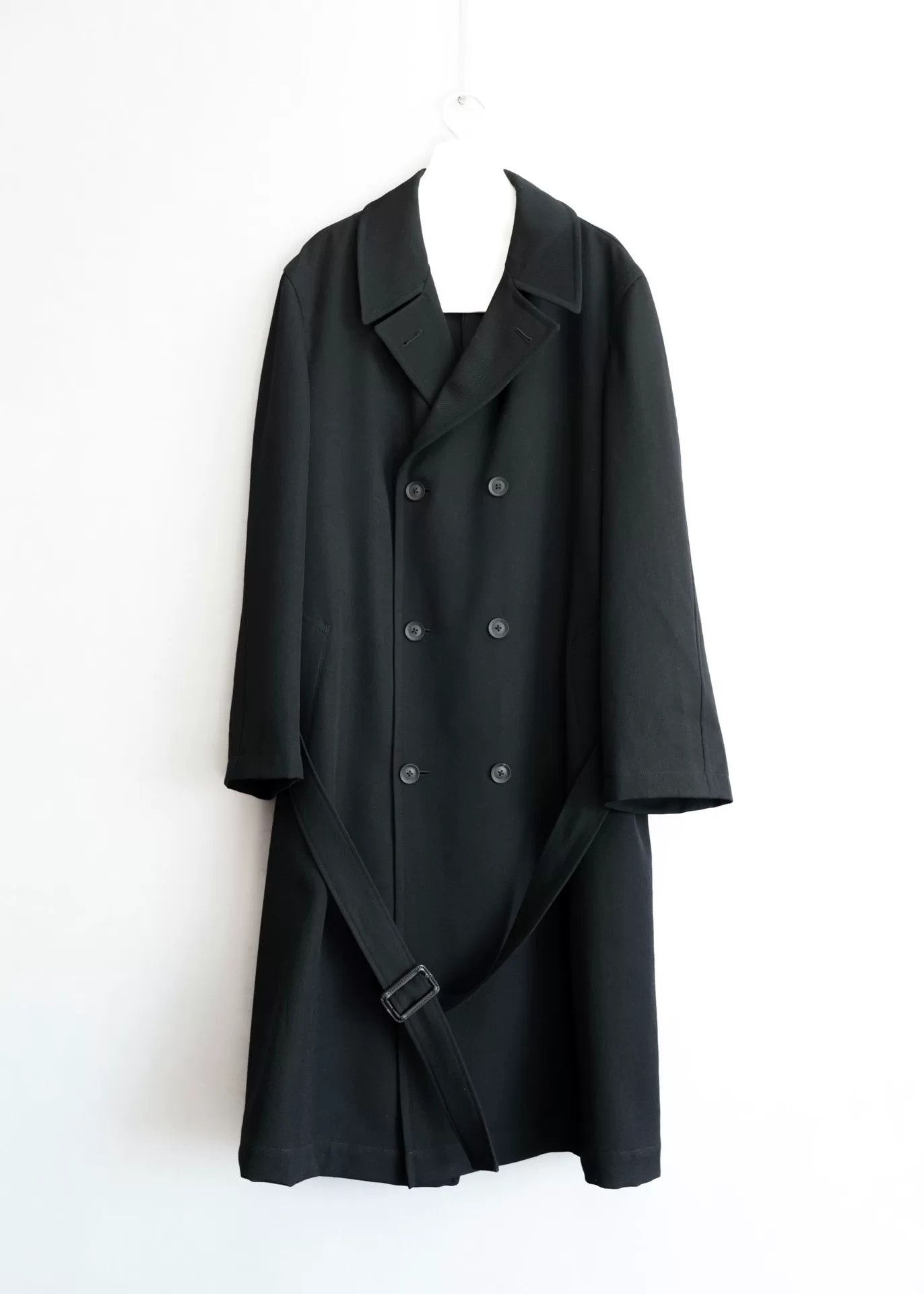 Yohji Yamamoto Yohji Yamamoto Double Breasted Coat Size US L / EU 52-54 / 3 - 1 Thumbnail