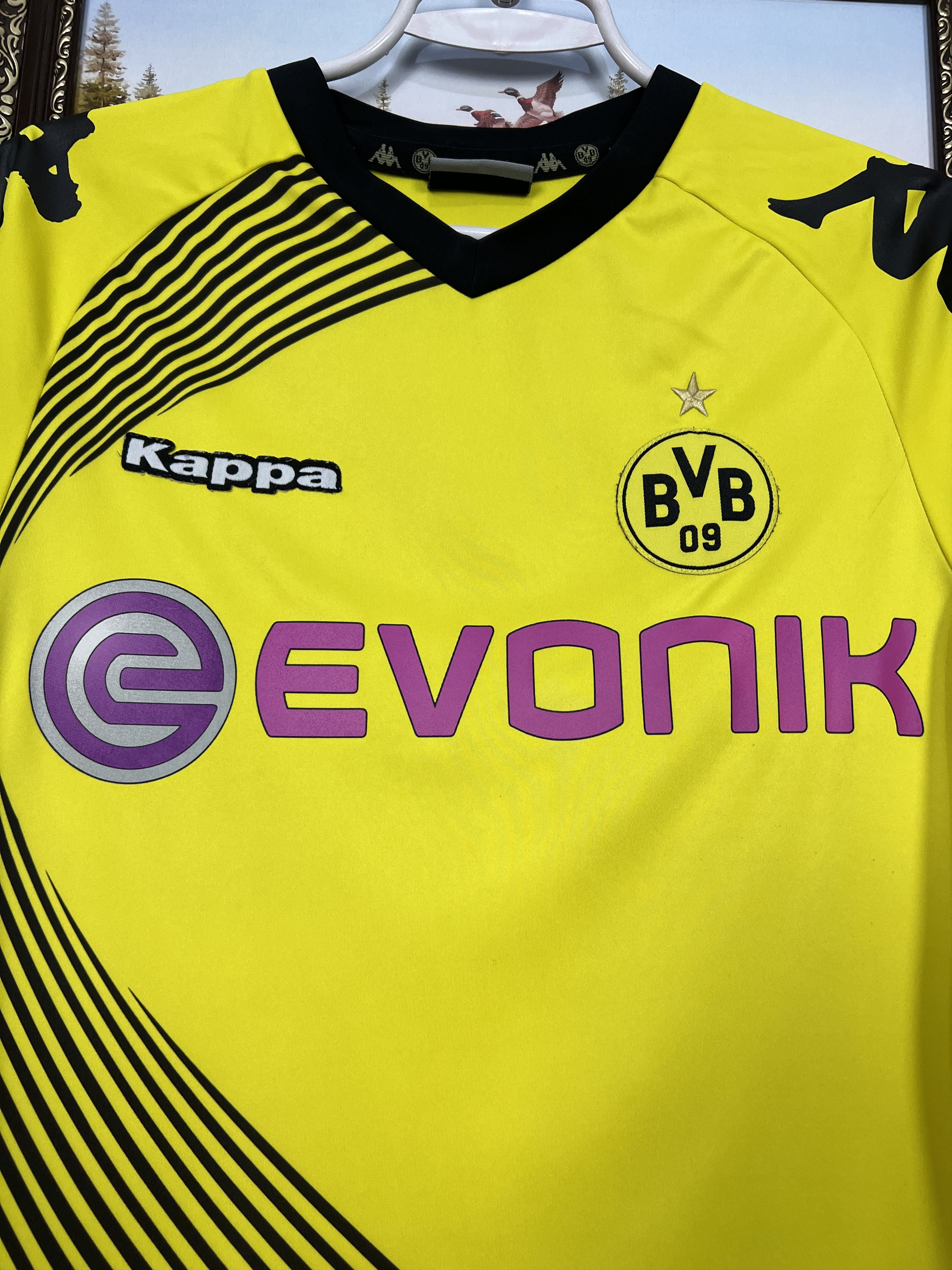 Kappa Borussia Dortmund football shirt 2011 Soccer Kappa Jersey Size US XS / EU 42 / 0 - 3 Thumbnail