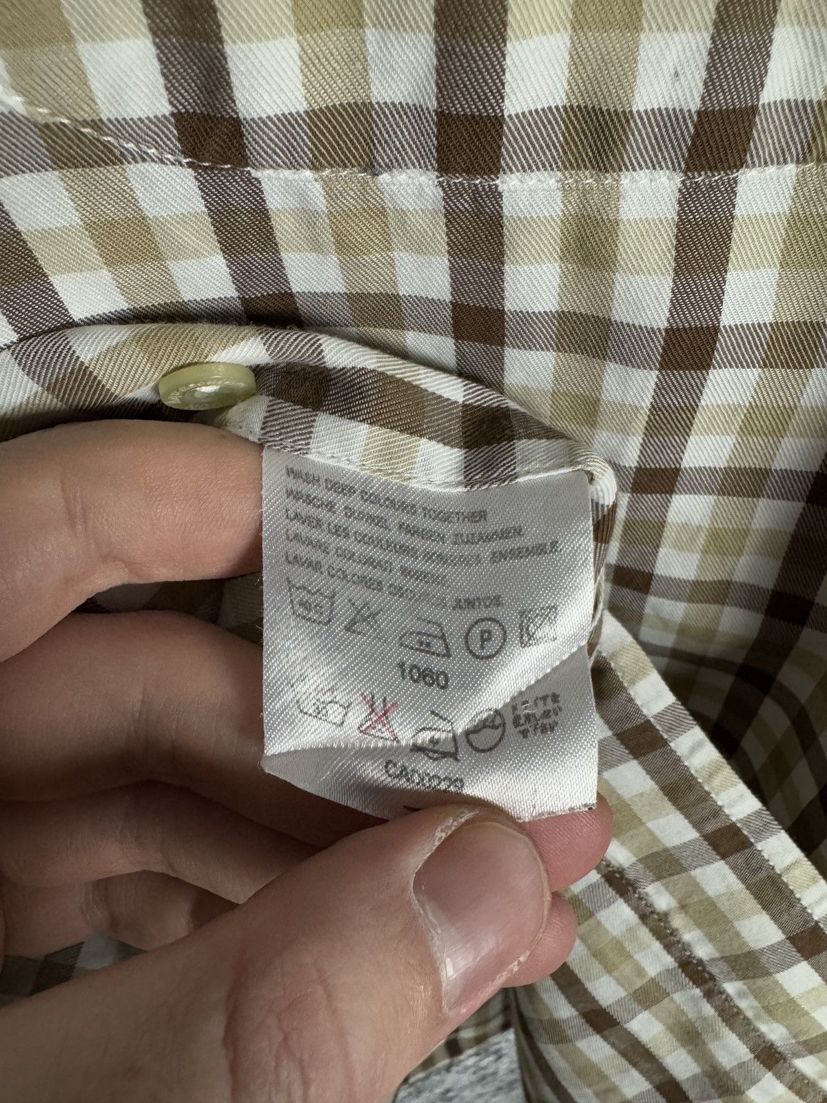 Aquascutum Aquascutum London Short Sleeve Plaid Shirt Button Up Size S Size US S / EU 44-46 / 1 - 8 Thumbnail