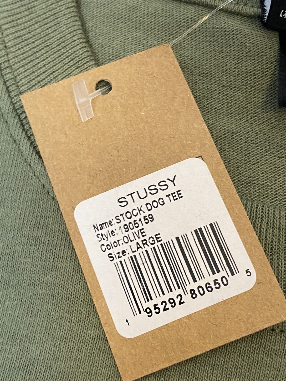 Stussy Tee Stüssy Stoxk Dog size L new tag Size US L / EU 52-54 / 3 - 4 Thumbnail