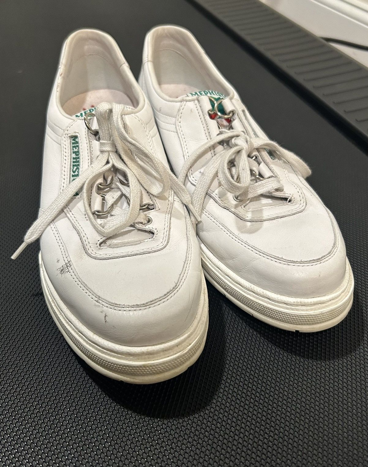 Mephisto Mephisto white low top sneakers size 10 rare designer Size US 10 / EU 43 - 1 Thumbnail