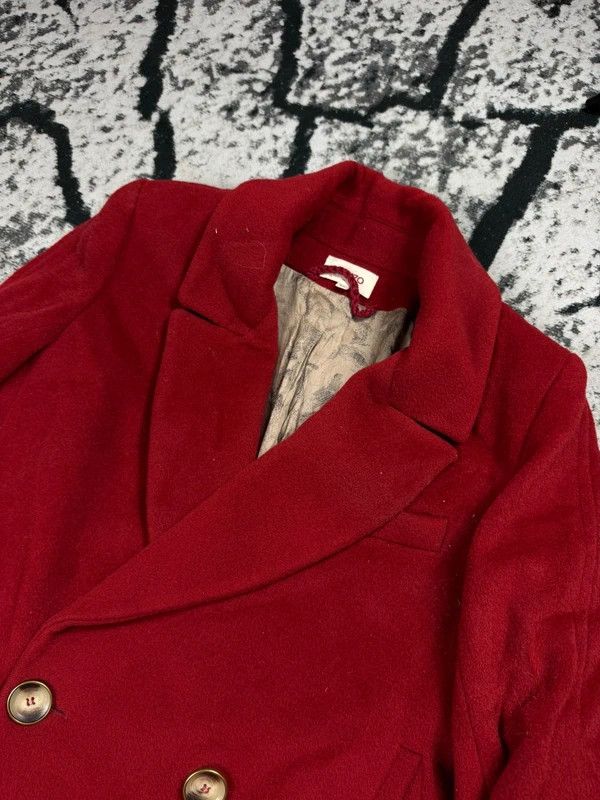 Kenzo Kenzo long wool coat red 40 Size S / US 4 / IT 40 - 3 Thumbnail