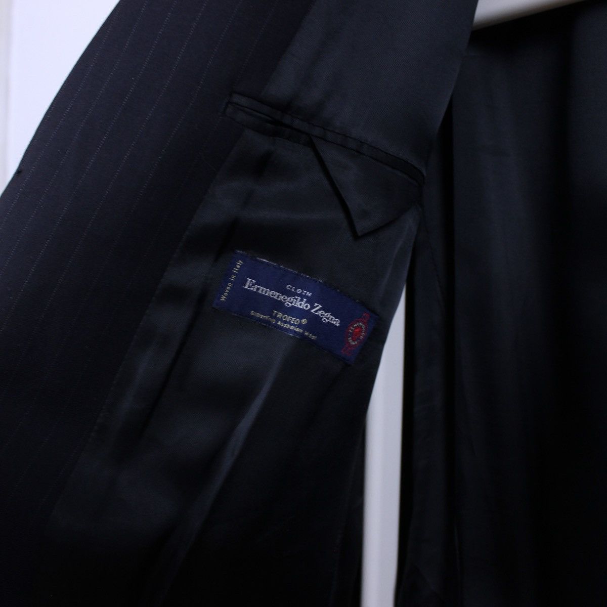 Ermenegildo Zegna Ermenegildo Zegna Pinstripe Blazer Italy Size 44R - 5 Thumbnail