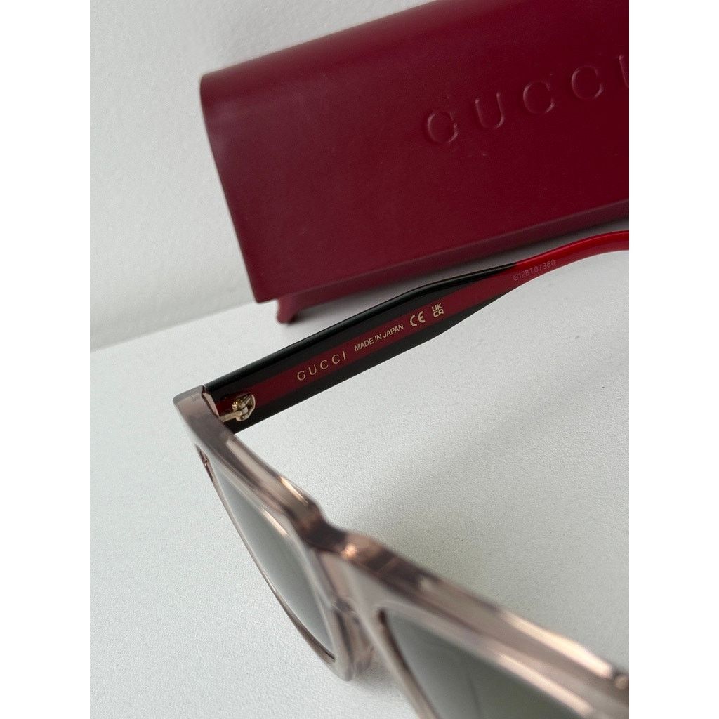Gucci NEW Gucci GG1991S 003 Brown Square Sunglasses $395 Size ONE SIZE - 6 Thumbnail