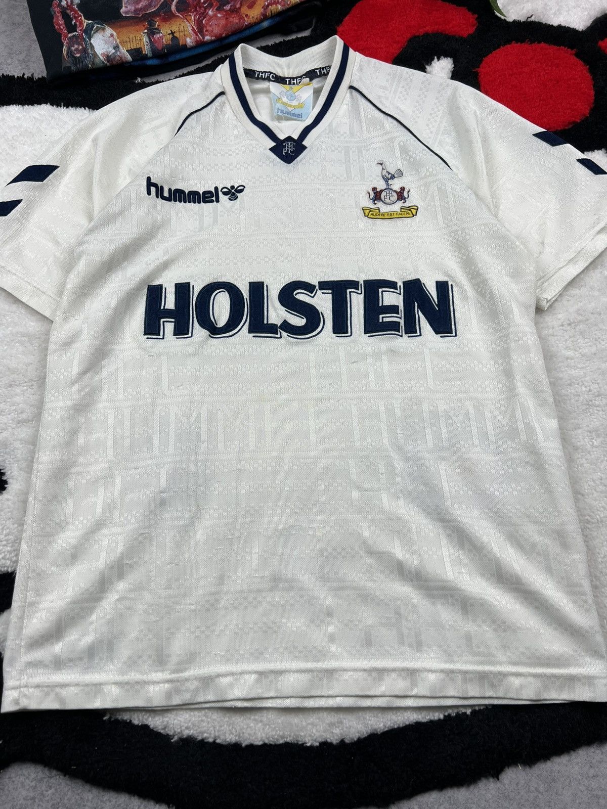 Vintage Rare Tottenham Hotspur 1989 Football Soccer Blockcore Jersey Size US M / EU 48-50 / 2 - 4 Thumbnail
