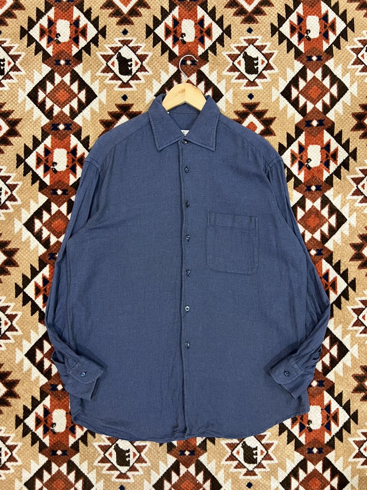 Ermenegildo Zegna Ermenegildo Zegna Button Shirt Size US L / EU 52-54 / 3 - 1 Thumbnail