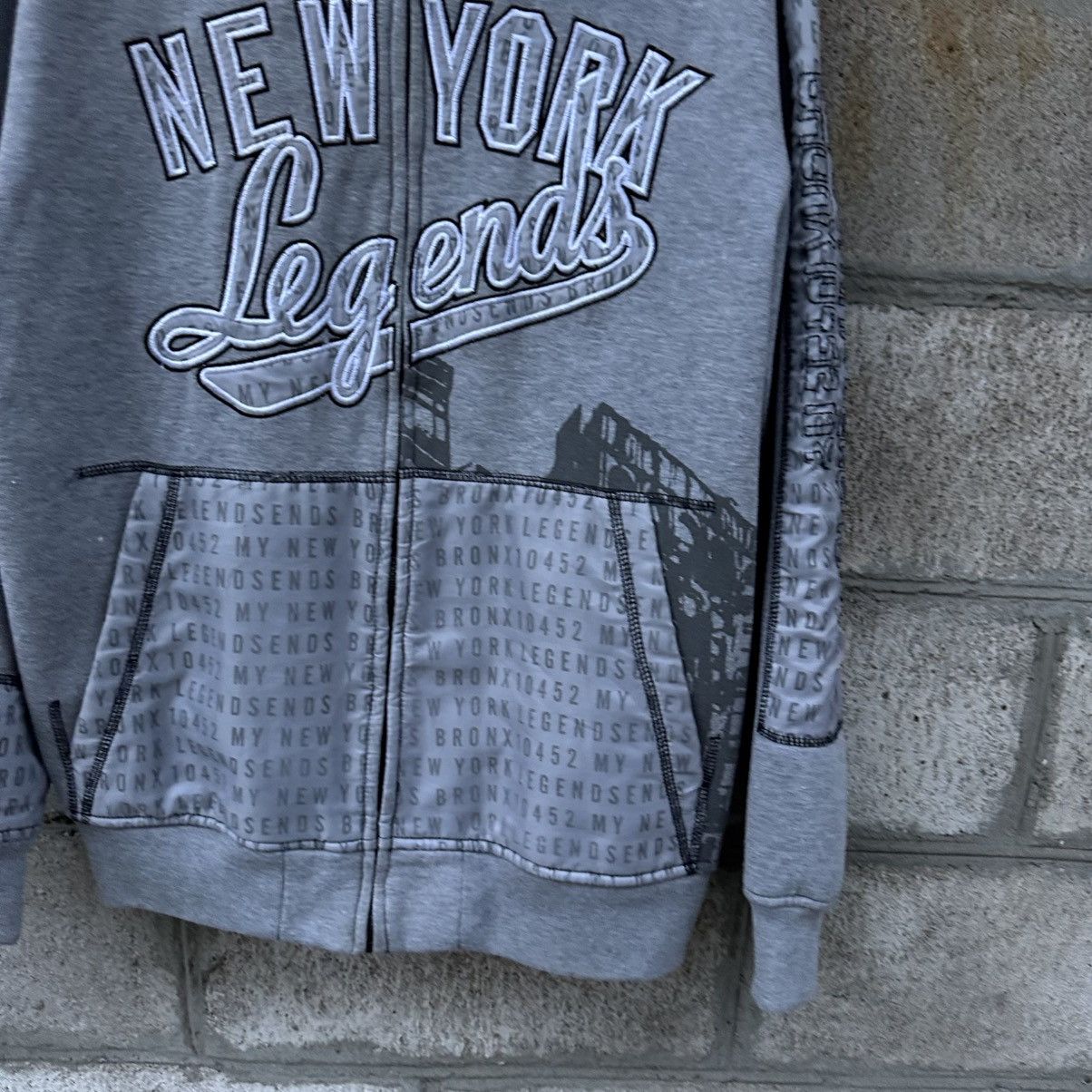 New Era Vintage New York Zip Hoodie Big Logo Y2K Size L Crazy Grunge Size US L / EU 52-54 / 3 - 5 Thumbnail