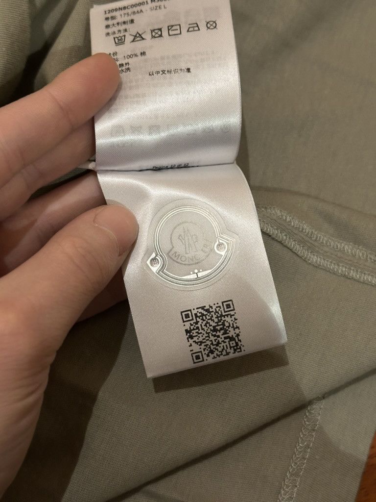 Moncler × Rick Owens Rick Owens x Moncler logo Tee Size US L / EU 52-54 / 3 - 8 Thumbnail