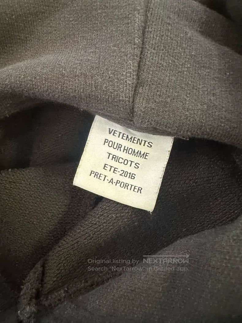 Vetements VETEMENTS Sanskrit Hoodie Size US S / EU 44-46 / 1 - 3 Thumbnail